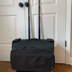 Briggs & Riley carry-on wheeled garment bag